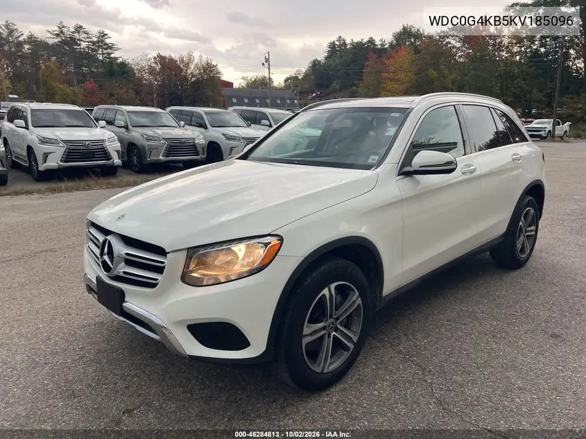 2019 MERCEDES GLC VIN WDC0G4KB5KV185096 — фото 2