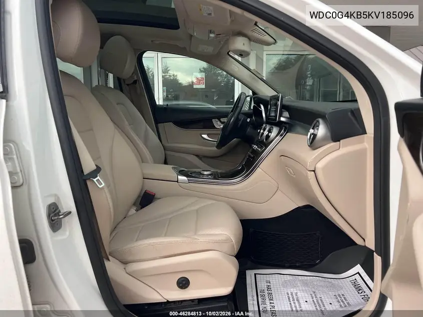 2019 MERCEDES GLC VIN WDC0G4KB5KV185096 — фото 5