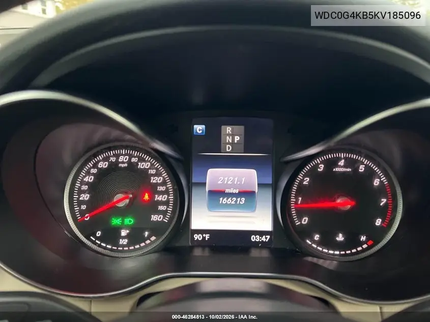 2019 MERCEDES GLC VIN WDC0G4KB5KV185096 — фото 7