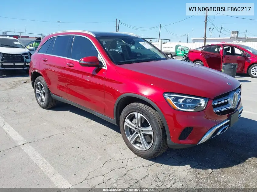 MERCEDES GLC 2020, VIN W1N0G8DB5LF860217