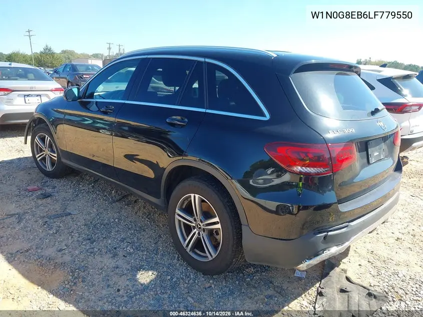 2020 MERCEDES GLC VIN W1N0G8EB6LF779550 — фото 3