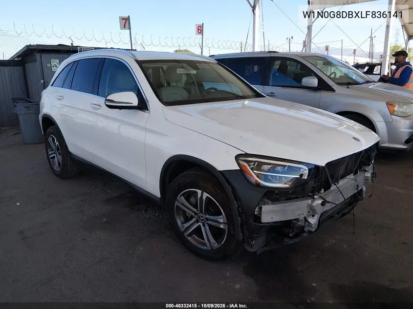 MERCEDES GLC 2020, VIN W1N0G8DBXLF836141