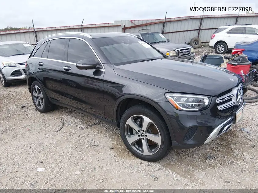 MERCEDES GLC 2020, VIN WDC0G8EB5LF727098