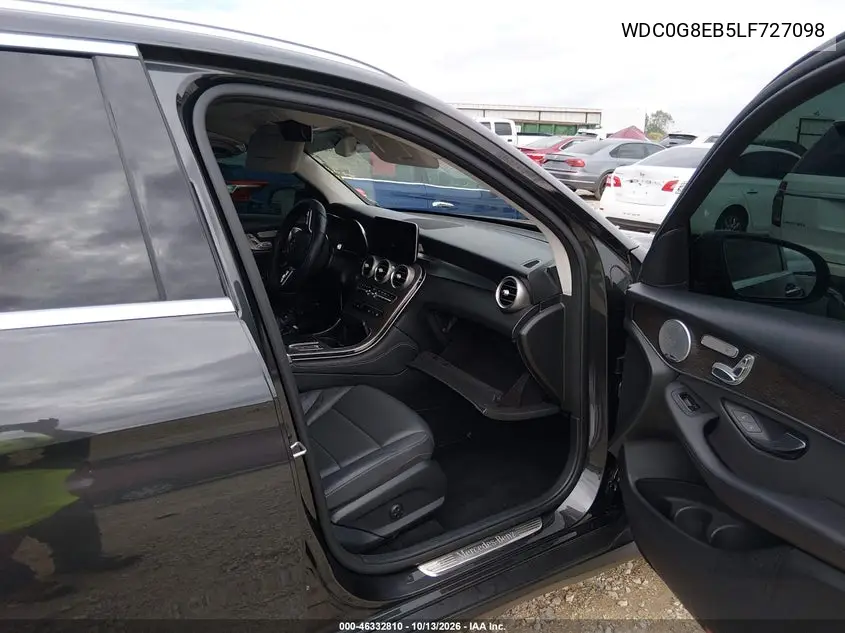 2020 MERCEDES GLC VIN WDC0G8EB5LF727098 — фото 5