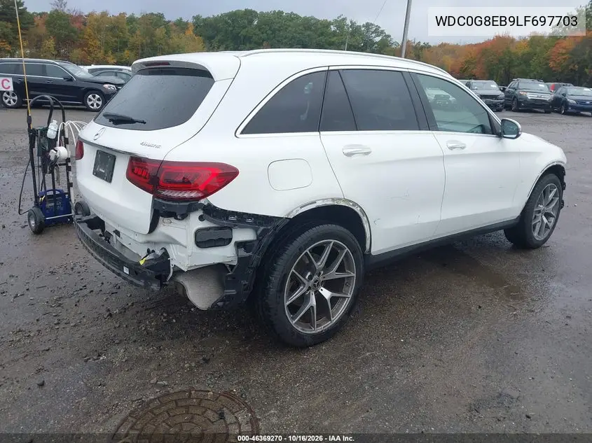 2020 MERCEDES GLC VIN WDC0G8EB9LF697703 — фото 4