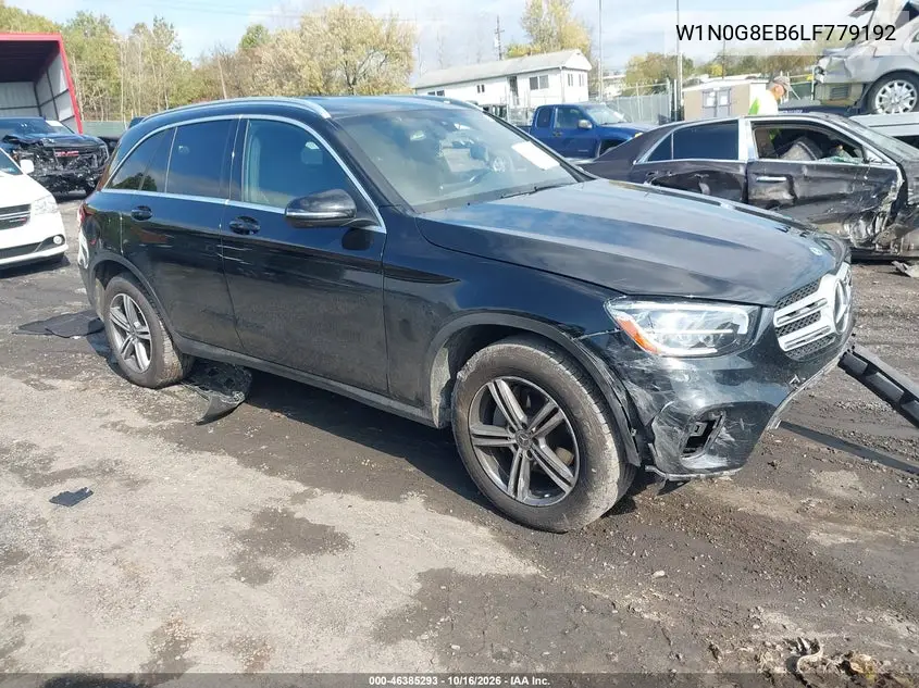 MERCEDES GLC 2020, VIN W1N0G8EB6LF779192