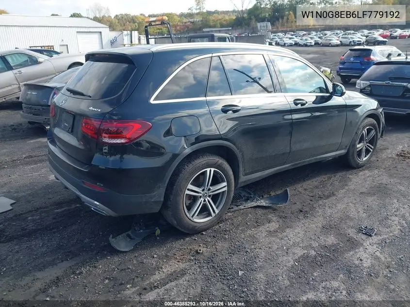 2020 MERCEDES GLC VIN W1N0G8EB6LF779192 — фото 4