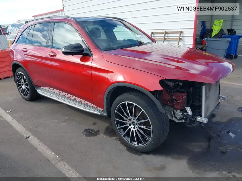 MERCEDES GLC 2021, VIN W1N0G8EB4MF902537