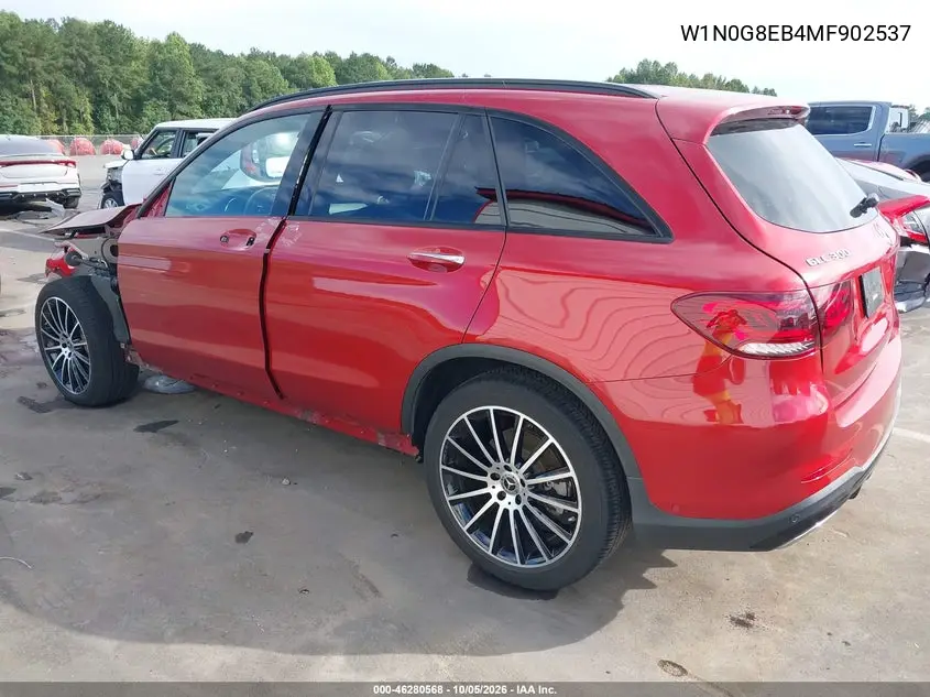 2021 MERCEDES GLC VIN W1N0G8EB4MF902537 — фото 3