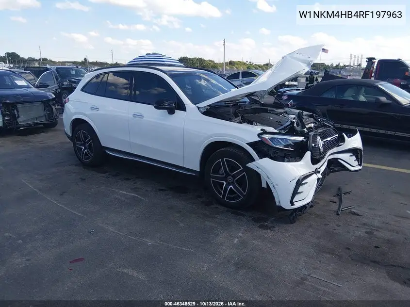 MERCEDES GLC 2024, VIN W1NKM4HB4RF197963