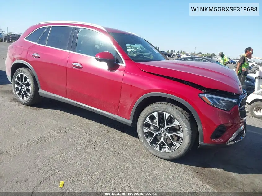 MERCEDES GLC 2025, VIN W1NKM5GBXSF319688