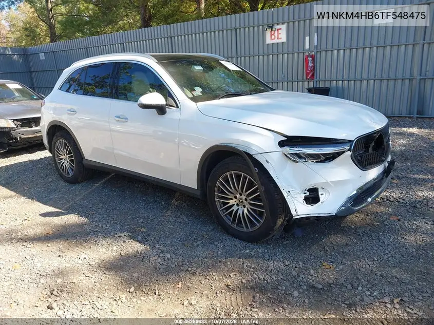 MERCEDES GLC 2026, VIN W1NKM4HB6TF548475