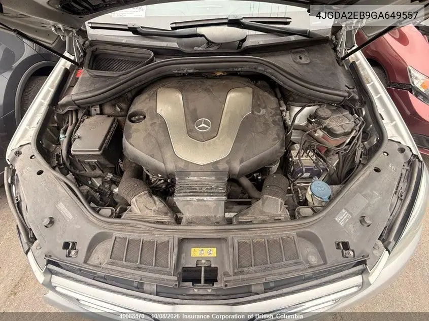2016 MERCEDES GLE VIN 4JGDA2EB9GA649557 — фото 6