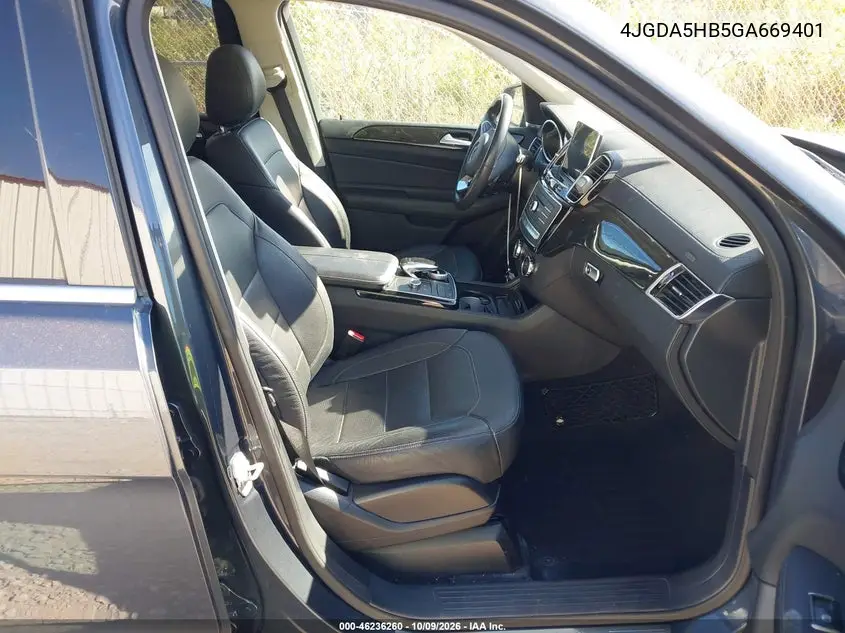2016 MERCEDES GLE VIN 4JGDA5HB5GA669401 — фото 5