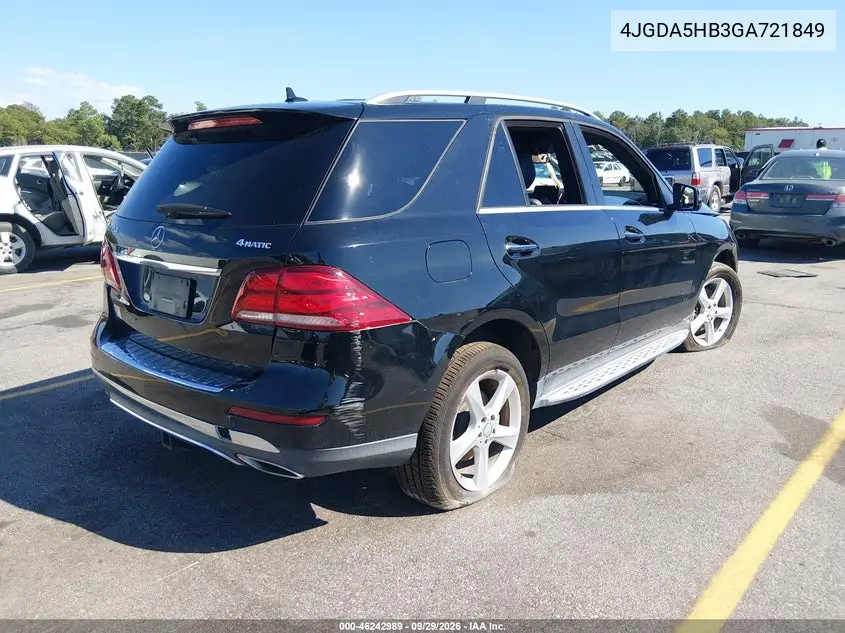 2016 MERCEDES GLE VIN 4JGDA5HB3GA721849 — фото 4