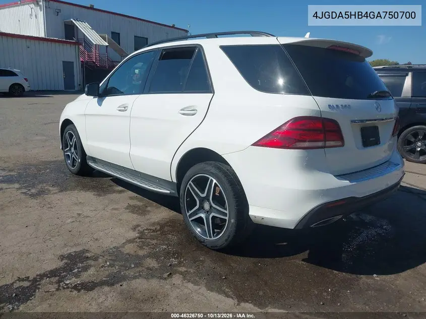2016 MERCEDES GLE VIN 4JGDA5HB4GA750700 — фото 3