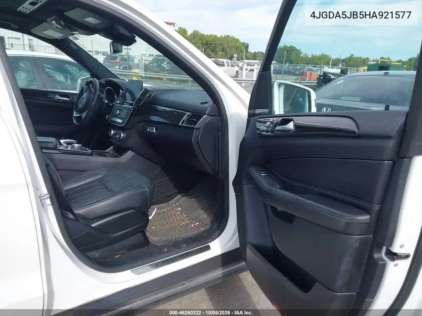 2017 MERCEDES GLE VIN 4JGDA5JB5HA921577 — фото 5