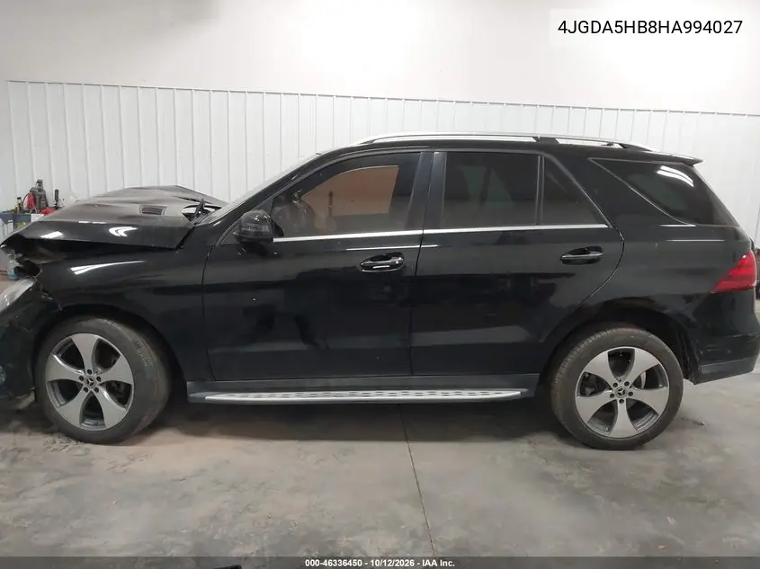 2017 MERCEDES GLE VIN 4JGDA5HB8HA994027 — фото 14