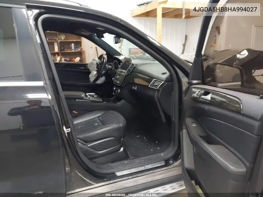 2017 MERCEDES GLE VIN 4JGDA5HB8HA994027 — фото 5
