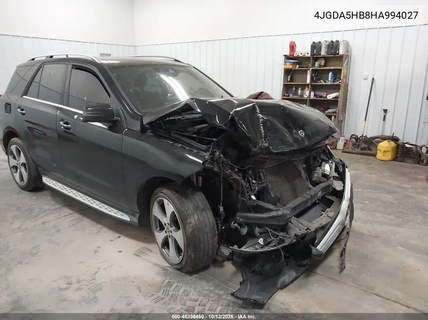 2017 MERCEDES GLE VIN 4JGDA5HB8HA994027 — фото 6