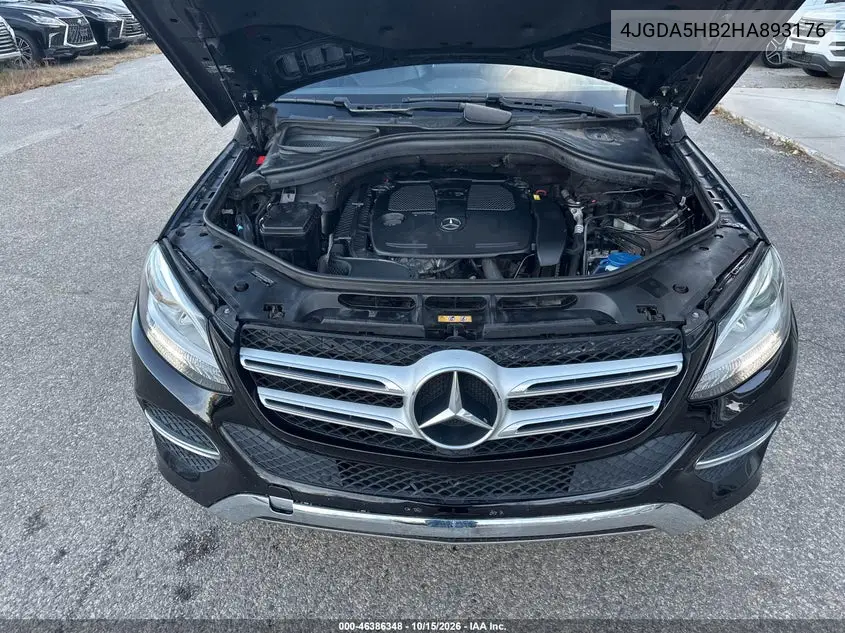2017 MERCEDES GLE VIN 4JGDA5HB2HA893176 — фото 10