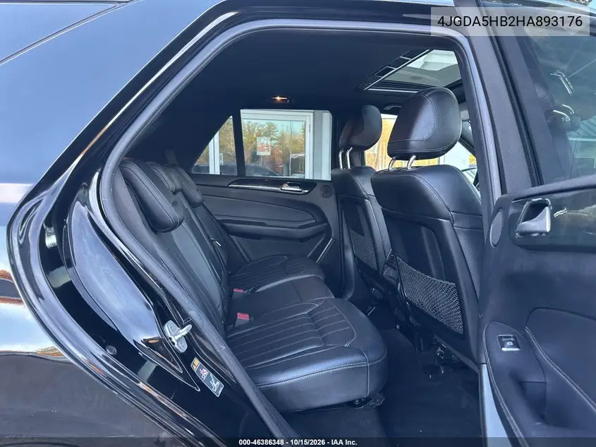 2017 MERCEDES GLE VIN 4JGDA5HB2HA893176 — фото 8