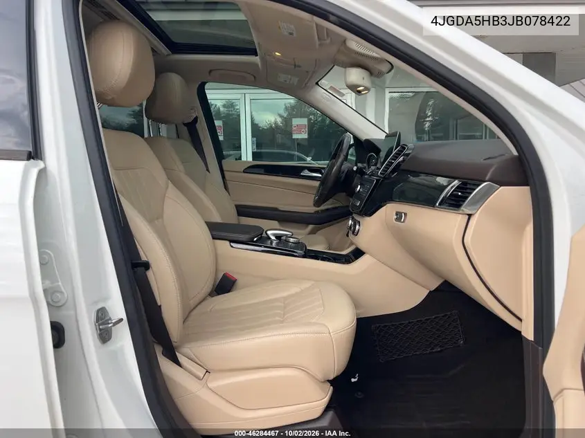 2018 MERCEDES GLE VIN 4JGDA5HB3JB078422 — фото 5