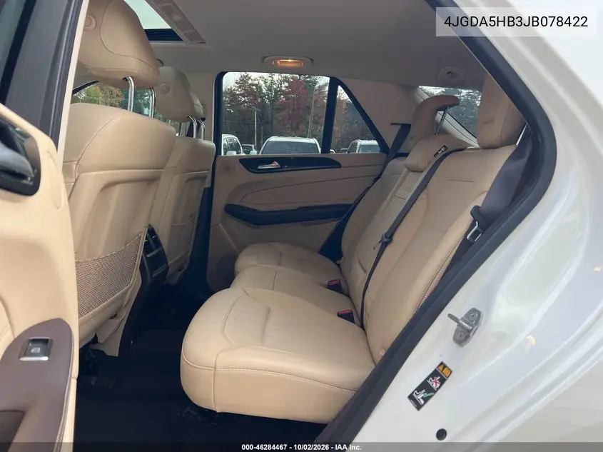 2018 MERCEDES GLE VIN 4JGDA5HB3JB078422 — фото 8