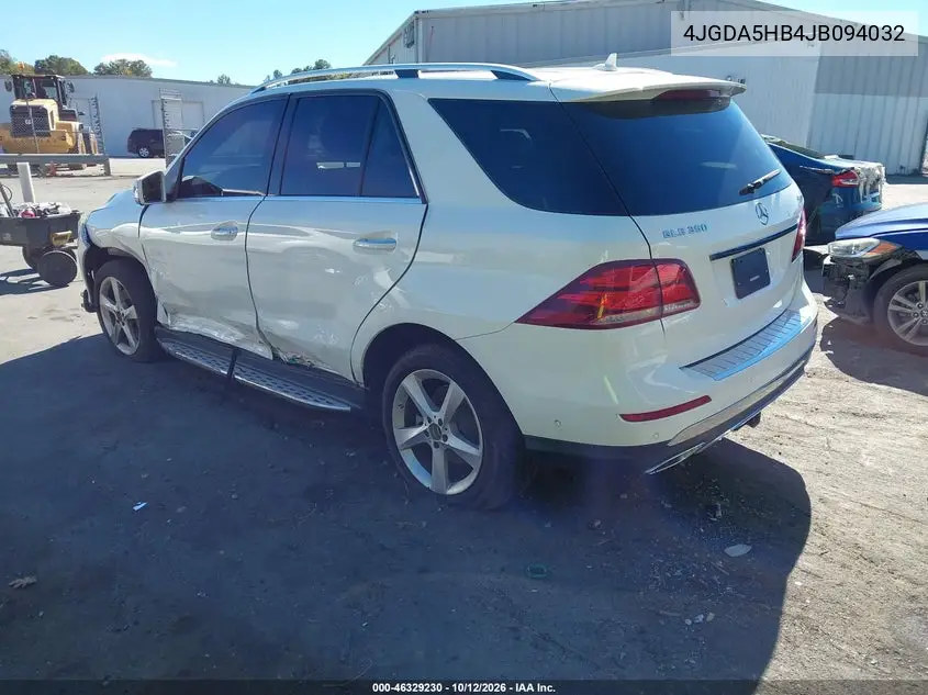 2018 MERCEDES GLE VIN 4JGDA5HB4JB094032 — фото 3