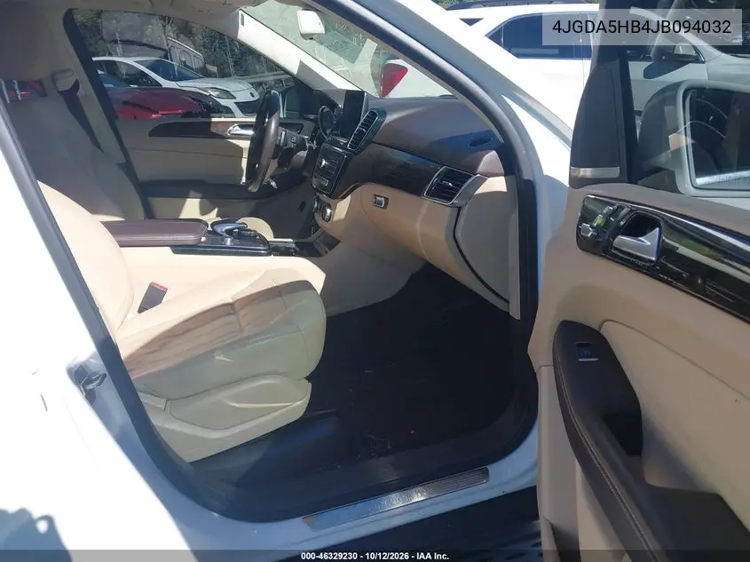 2018 MERCEDES GLE VIN 4JGDA5HB4JB094032 — фото 5