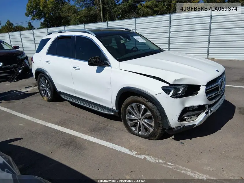 MERCEDES GLE 2020, VIN 4JGFB5KB7LA069374