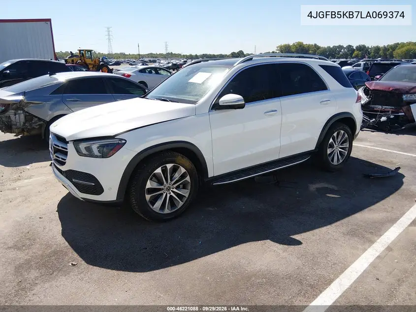 2020 MERCEDES GLE VIN 4JGFB5KB7LA069374 — фото 2