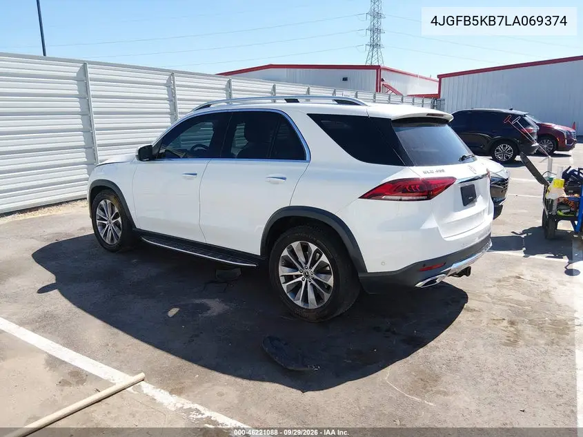 2020 MERCEDES GLE VIN 4JGFB5KB7LA069374 — фото 3