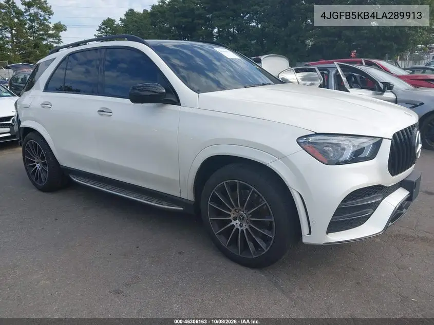 MERCEDES GLE 2020, VIN 4JGFB5KB4LA289913