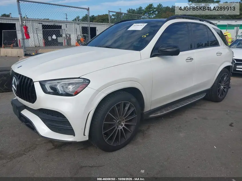 2020 MERCEDES GLE VIN 4JGFB5KB4LA289913 — фото 2