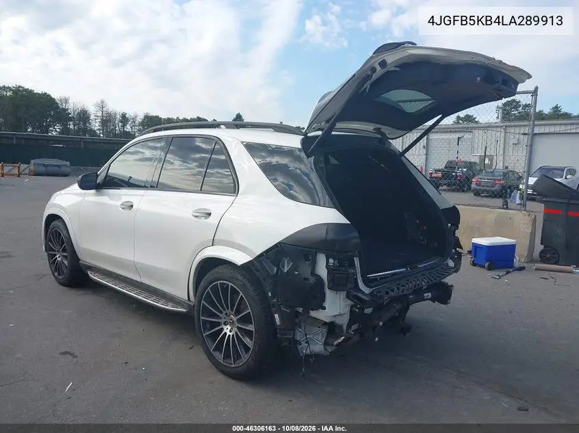 2020 MERCEDES GLE VIN 4JGFB5KB4LA289913 — фото 3