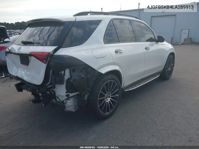 2020 MERCEDES GLE VIN 4JGFB5KB4LA289913 — фото 4
