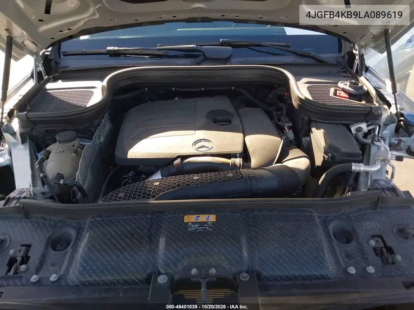 2020 MERCEDES GLE VIN 4JGFB4KB9LA089619 — фото 10