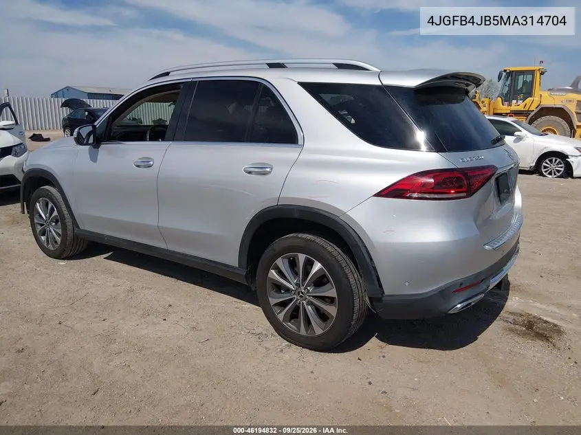 2021 MERCEDES GLE VIN 4JGFB4JB5MA314704 — фото 3