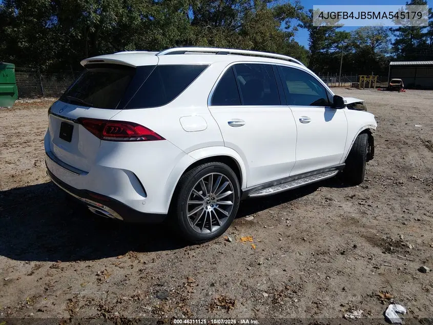 2021 MERCEDES GLE VIN 4JGFB4JB5MA545179 — фото 4