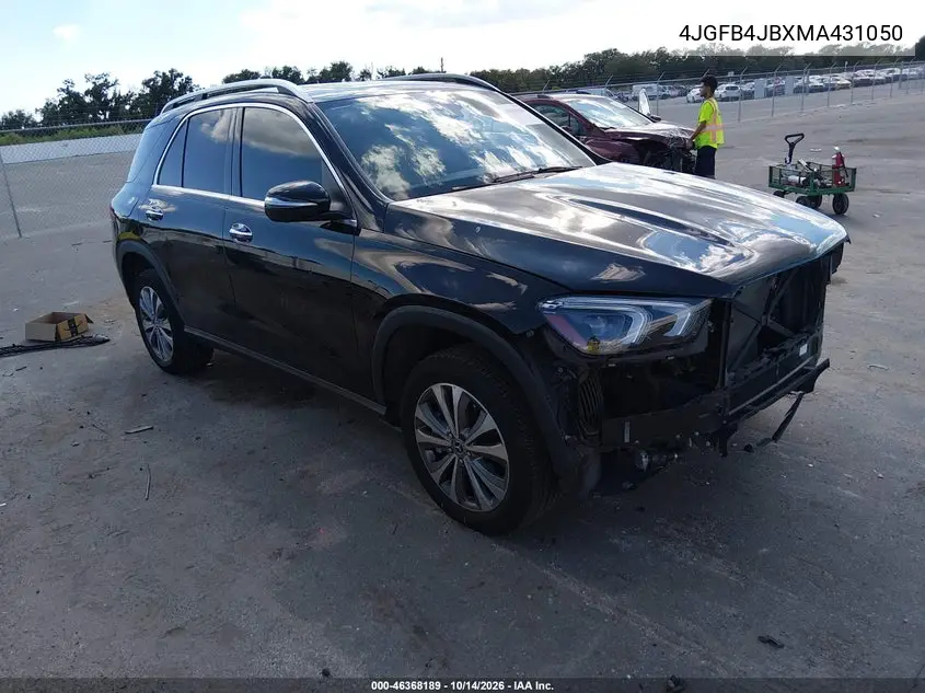 MERCEDES GLE 2021, VIN 4JGFB4JBXMA431050