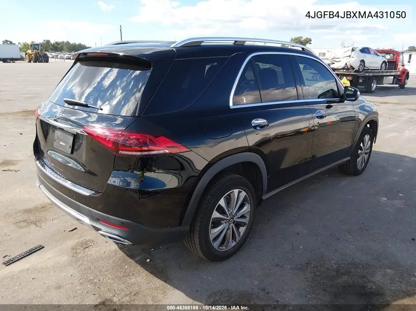 2021 MERCEDES GLE VIN 4JGFB4JBXMA431050 — фото 4