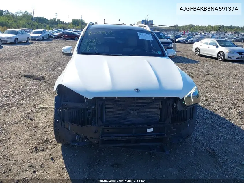2022 MERCEDES GLE VIN 4JGFB4KB8NA591394 — фото 12