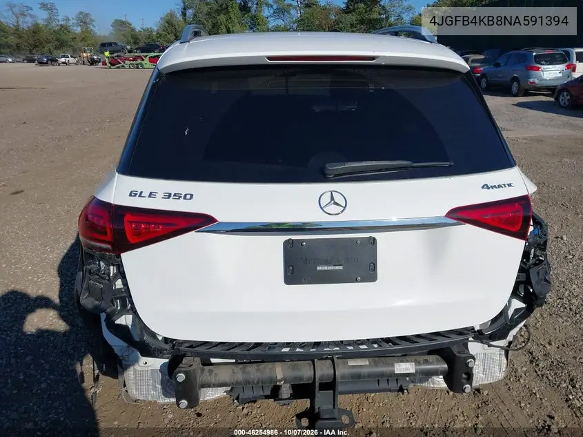 2022 MERCEDES GLE VIN 4JGFB4KB8NA591394 — фото 16
