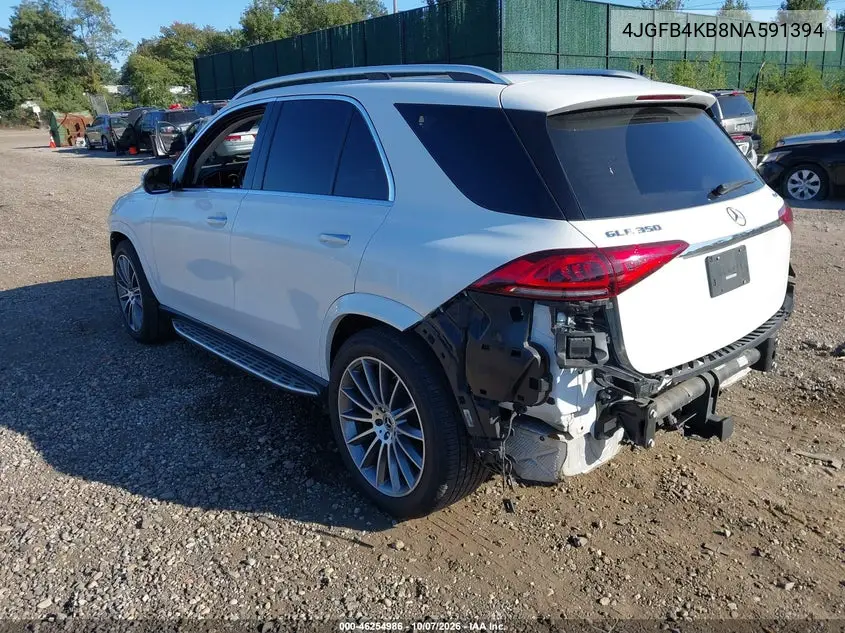 2022 MERCEDES GLE VIN 4JGFB4KB8NA591394 — фото 3