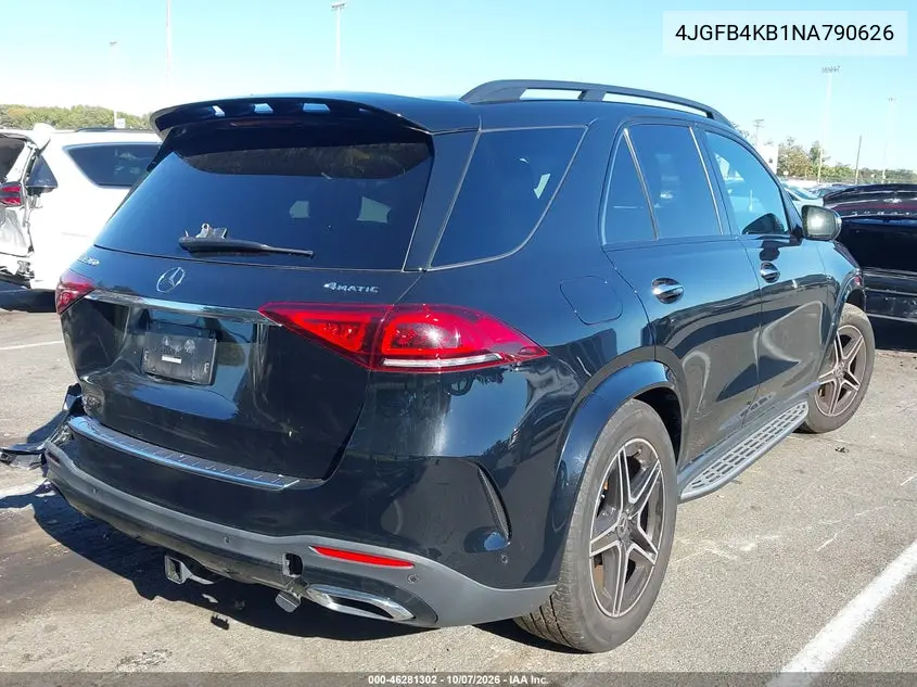 2022 MERCEDES GLE VIN 4JGFB4KB1NA790626 — фото 4