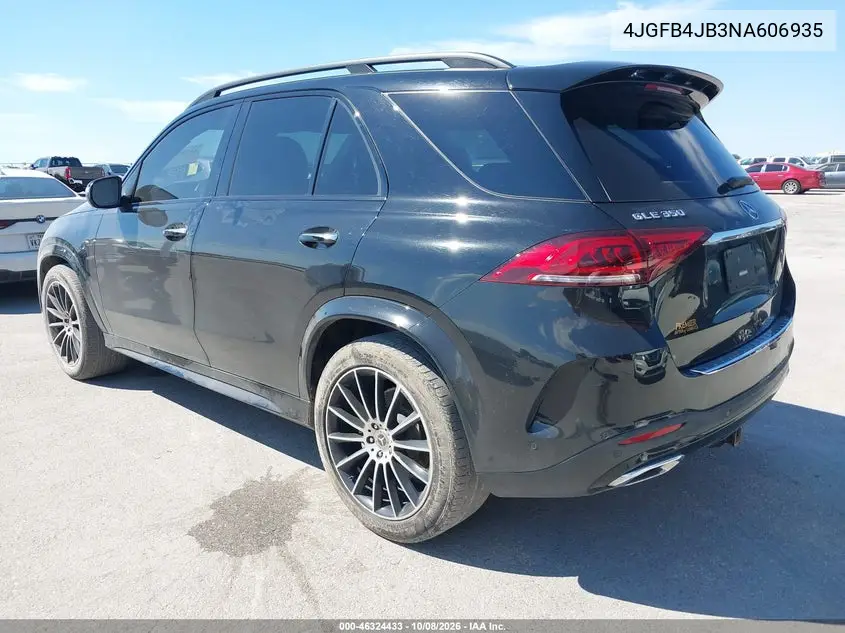 2022 MERCEDES GLE VIN 4JGFB4JB3NA606935 — фото 3