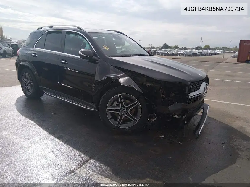 MERCEDES GLE 2022, VIN 4JGFB4KB5NA799734
