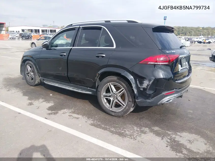 2022 MERCEDES GLE VIN 4JGFB4KB5NA799734 — фото 3