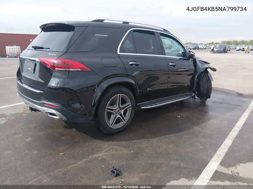 2022 MERCEDES GLE VIN 4JGFB4KB5NA799734 — фото 4